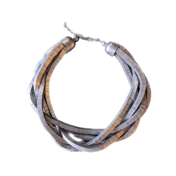 Big chonky metal statement necklace - Picture 1 of 4